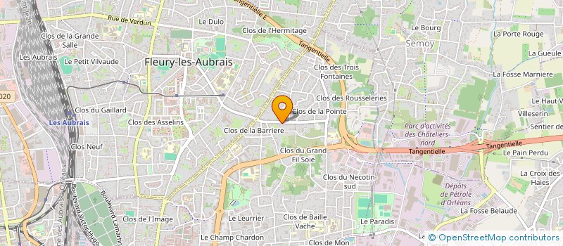 localisation de l'entreprise MONSIEUR KARIM DJAGHLOUL à ORLEANS
