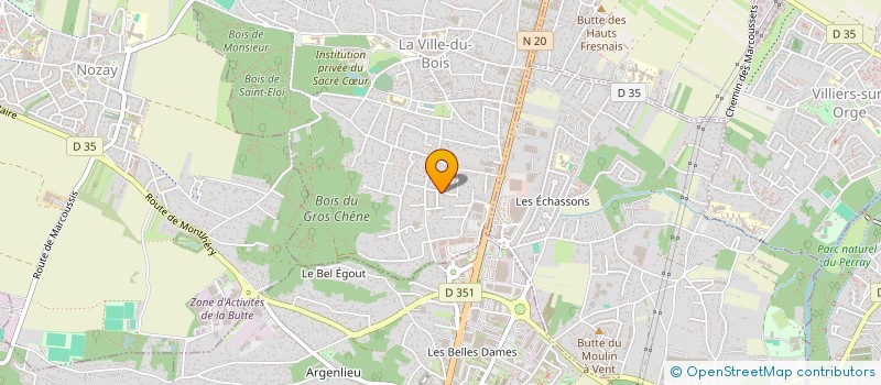 localisation de l'entreprise MONSIEUR KARIM DJEBROUNI à LA VILLE-DU-BOIS