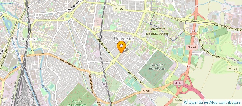 localisation de l'entreprise MONSIEUR KARIM DJEDAINI  DIJON