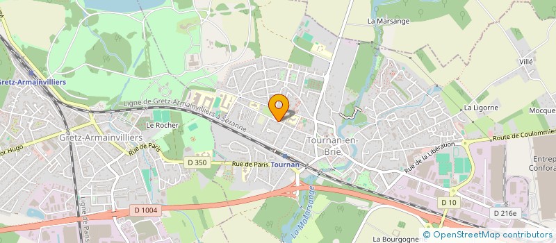 localisation de l'entreprise MONSIEUR KARIM DJEDID  TOURNAN-EN-BRIE