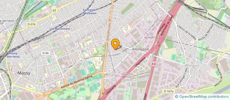 localisation de l'entreprise MONSIEUR KARIM DJEZOUL à ANTONY