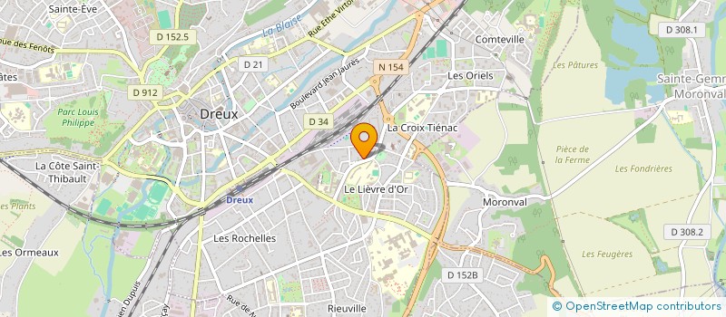localisation de l'entreprise MONSIEUR KARIM DJOUDI OUFELLA KARIM à DREUX