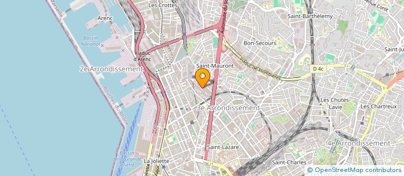localisation de l'entreprise MONSIEUR KARIM DOUENCE à MARSEILLE