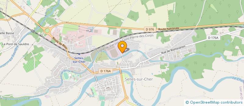 localisation de l'entreprise MONSIEUR KARIM EL ATTAR  SELLES-SUR-CHER