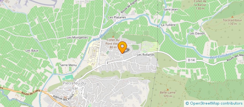 localisation de l'entreprise MONSIEUR KARIM EL AZZAOUI  PIERREFEU-DU-VAR