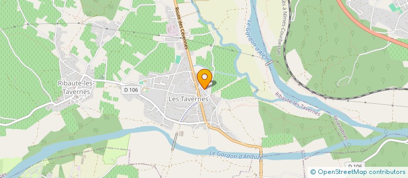 localisation de l'entreprise MONSIEUR KARIM EL BACHIRI  RIBAUTE-LES-TAVERNES