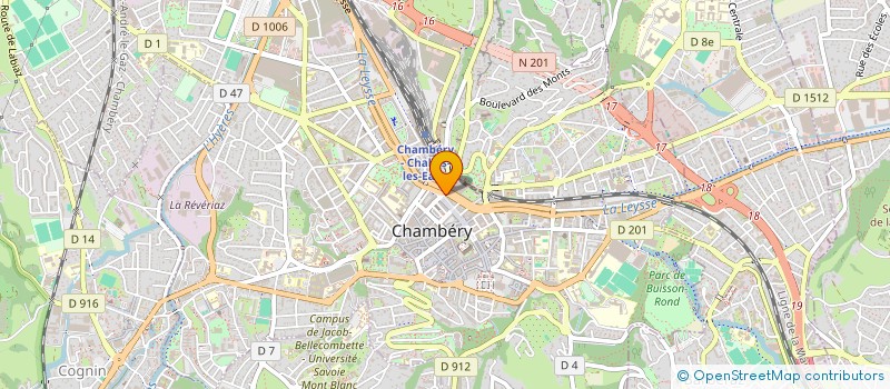localisation de l'entreprise MONSIEUR KARIM EL BAHRI à CHAMBERY