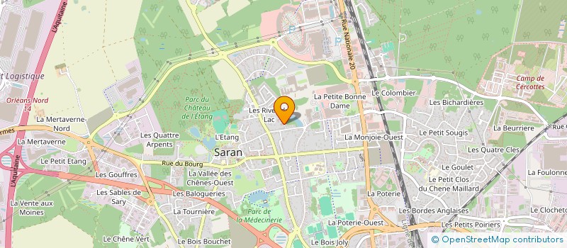 localisation de l'entreprise MONSIEUR KARIM EL BONNOUHI à SARAN