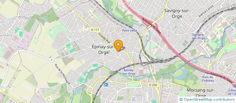 localisation de l'entreprise MONSIEUR KARIM EL BOUZAKRAOUI  EPINAY-SUR-ORGE