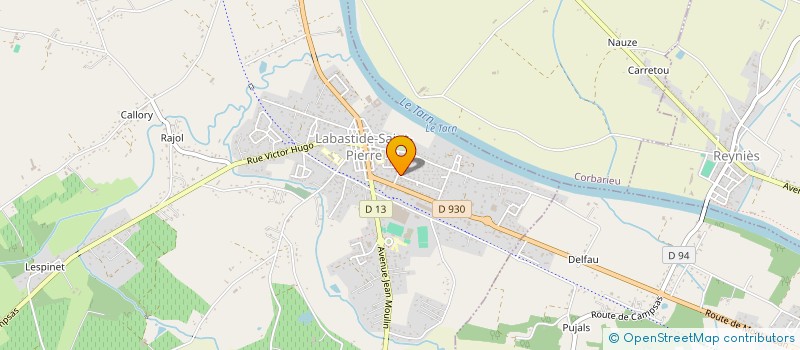 localisation de l'entreprise MONSIEUR KARIM EL FALLAKI  CORBARIEU