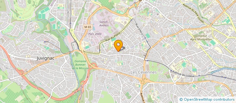 localisation de l'entreprise MONSIEUR KARIM EL HAJJAMI à MONTPELLIER
