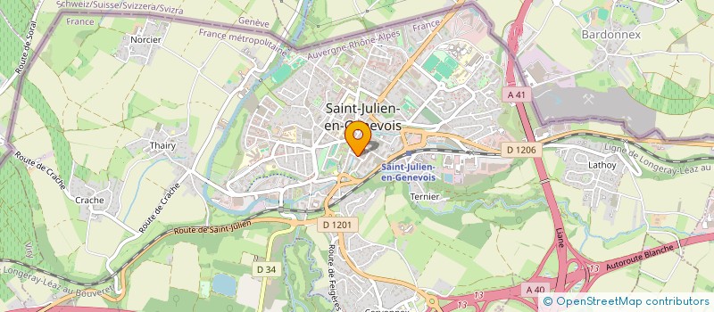 localisation de l'entreprise MONSIEUR KARIM EL HAMDI à SAINT-JULIEN-EN-GENEVOIS