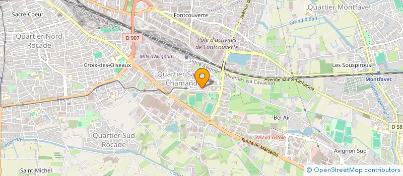 localisation de l'entreprise MONSIEUR KARIM EL KABIR  AVIGNON