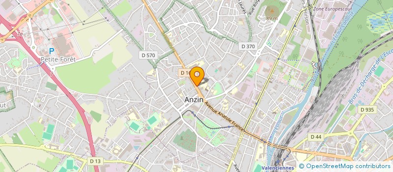 localisation de l'entreprise MONSIEUR KARIM EL KAOUINI  ANZIN