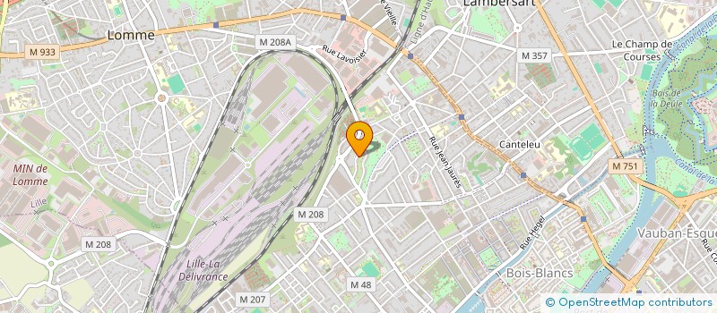 localisation de l'entreprise MONSIEUR KARIM EL KARRAZ KIN  LILLE