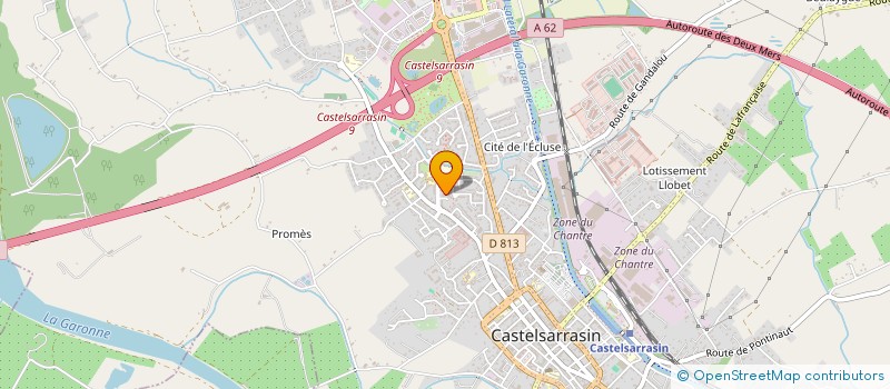 localisation de l'entreprise MONSIEUR KARIM EL MALLOUKI  CASTELSARRASIN