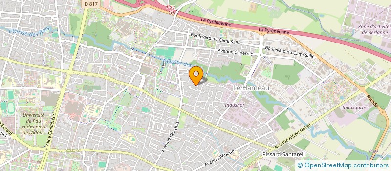 localisation de l'entreprise MONSIEUR KARIM EL MANKOURI  PAU