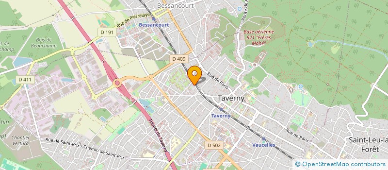 localisation de l'entreprise MONSIEUR KARIM EL MESAOUDI  TAVERNY