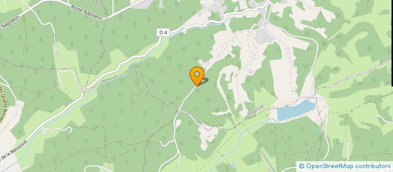 localisation de l'entreprise MONSIEUR KARIM EL YAQINE  COURSAC