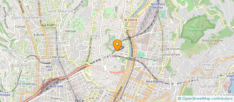 localisation de l'entreprise MONSIEUR KARIM ERRAY  NICE