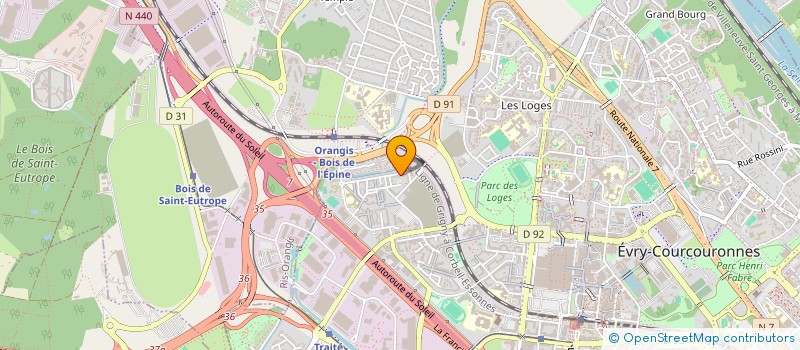 localisation de l'entreprise MONSIEUR KARIM ESSAIDI à EVRY-COURCOURONNES