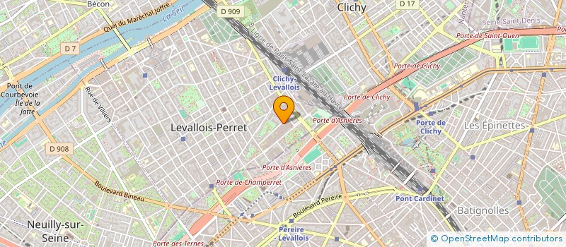 localisation de l'entreprise MONSIEUR KARIM ETTMANI à LEVALLOIS-PERRET