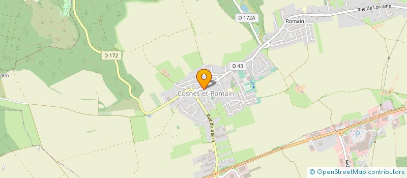 localisation de l'entreprise MONSIEUR KARIM FAHEM  COSNES-ET-ROMAIN