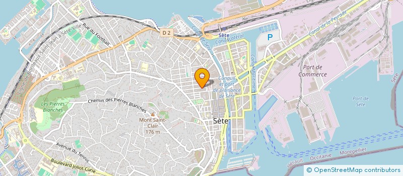 localisation de l'entreprise MONSIEUR KARIM FAIZI  SETE