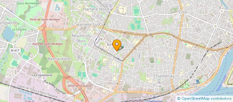 localisation de l'entreprise MONSIEUR KARIM FEDALA à NANTES