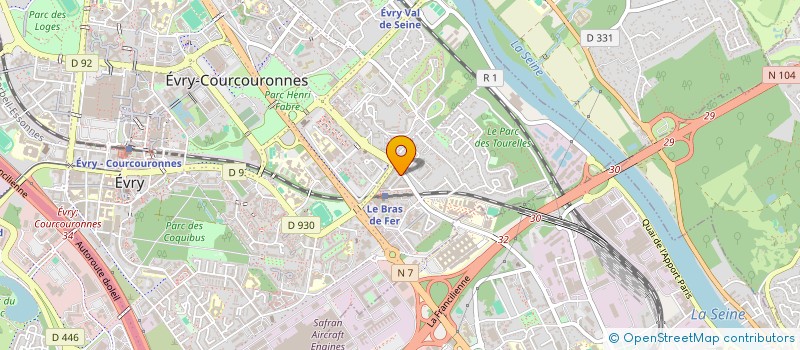 localisation de l'entreprise MONSIEUR KARIM FELTANE à EVRY-COURCOURONNES