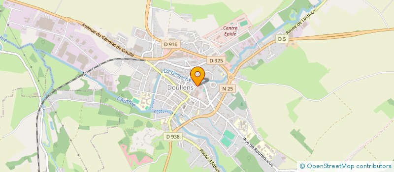 localisation de l'entreprise MONSIEUR KARIM FENDRI à DOULLENS