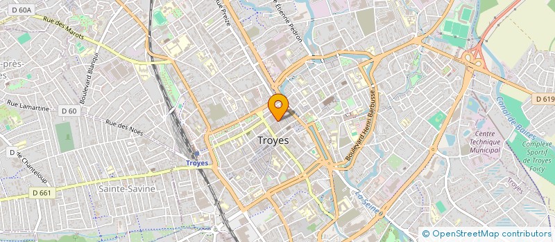 localisation de l'entreprise MONSIEUR KARIM FENEK  TROYES