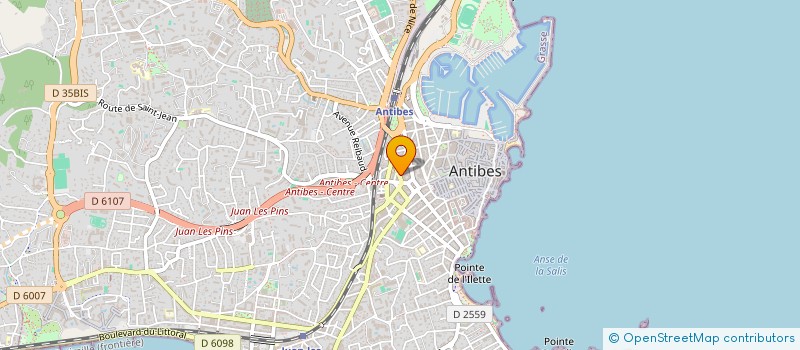 localisation de l'entreprise MONSIEUR KARIM FENICHEL à ANTIBES