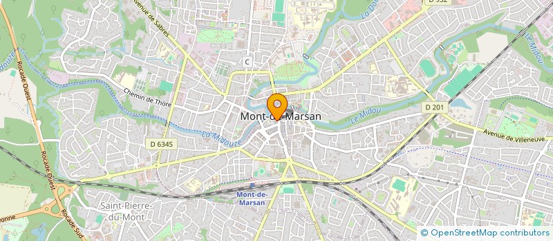 localisation de l'entreprise MONSIEUR KARIM FERNANDEZ  MONT-DE-MARSAN