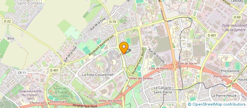 localisation de l'entreprise MONSIEUR KARIM FIHMI  SAINT-CONTEST