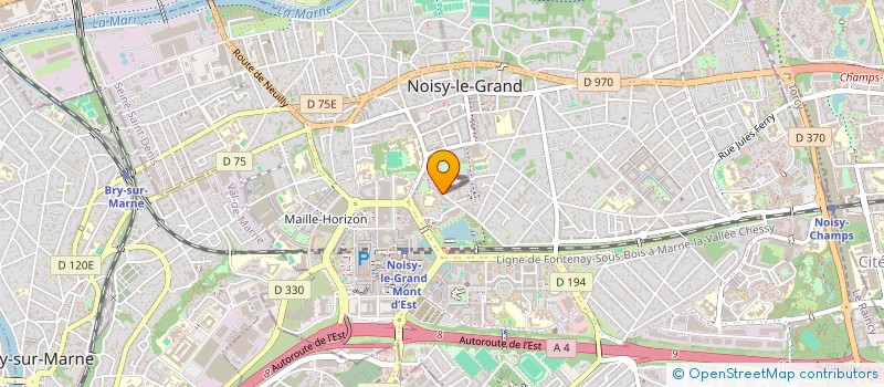 localisation de l'entreprise MONSIEUR KARIM FORTUNE  NOISY-LE-GRAND