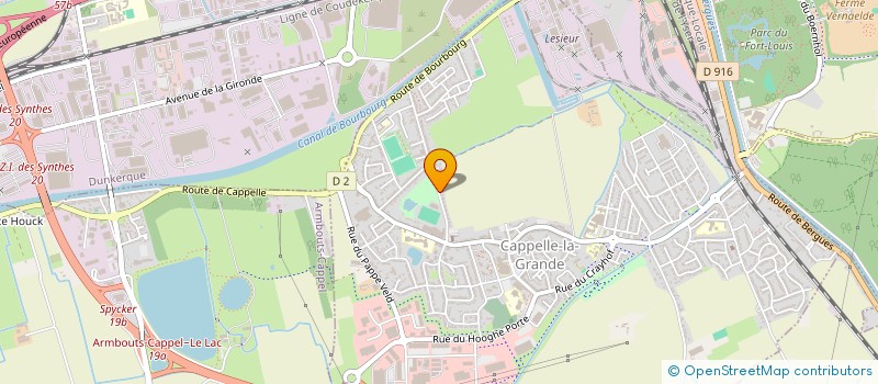 localisation de l'entreprise MONSIEUR KARIM FRAOUTI  CAPPELLE-LA-GRANDE