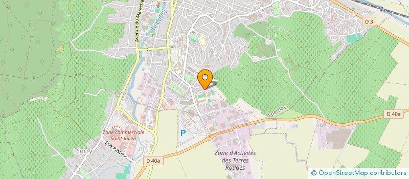 localisation de l'entreprise MONSIEUR KARIM G'MILI GOULOUH  EPERNAY