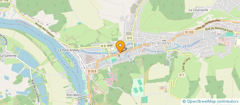 localisation de l'entreprise MONSIEUR KARIM GAMGANI  LA CHAPELLE-LONGUEVILLE