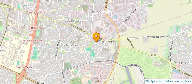 localisation de l'entreprise MONSIEUR KARIM GASMI à BRON