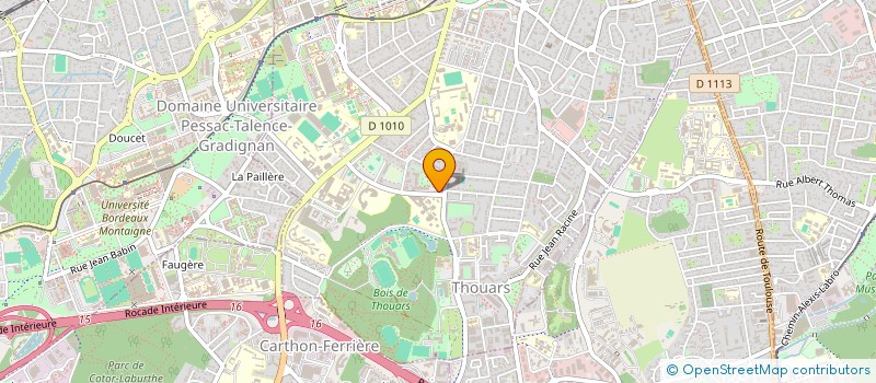 localisation de l'entreprise MONSIEUR KARIM GASSAMA  TALENCE