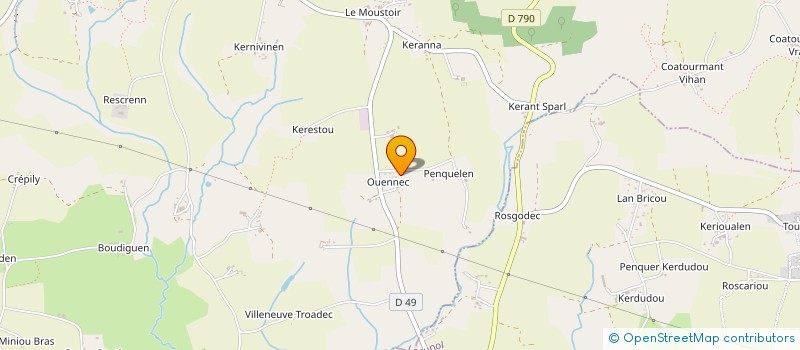 localisation de l'entreprise MONSIEUR KARIM GHOUL  QUERRIEN