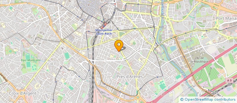 localisation de l'entreprise MONSIEUR KARIM GHRIBI à MONTPELLIER