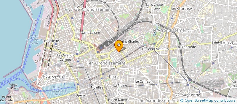localisation de l'entreprise MONSIEUR KARIM GRANDI-BAUPAIN à MARSEILLE