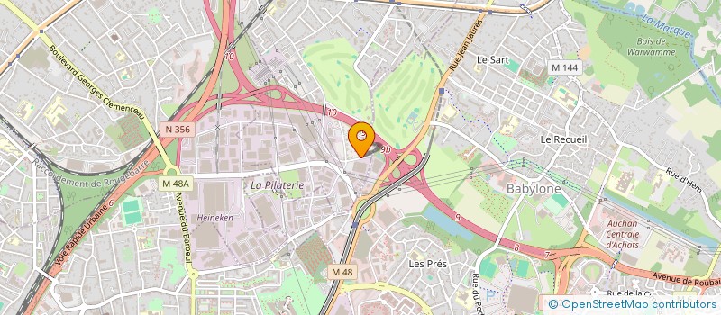 localisation de l'entreprise MONSIEUR KARIM GUARAH à WASQUEHAL