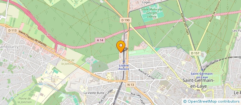 localisation de l'entreprise MONSIEUR KARIM GUELLIL  SAINT-GERMAIN-EN-LAYE