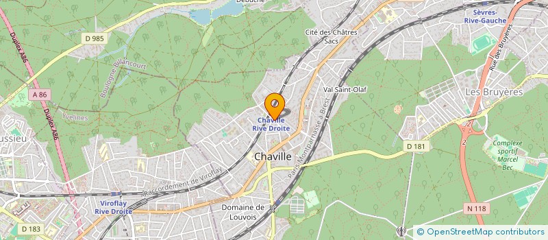 localisation de l'entreprise MONSIEUR KARIM GUELMINE à CHAVILLE
