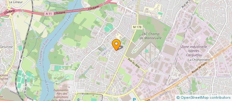 localisation de l'entreprise MONSIEUR KARIM GUERRI à NANTES