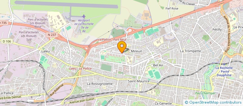 localisation de l'entreprise MONSIEUR KARIM GUETTAF  LA ROCHELLE