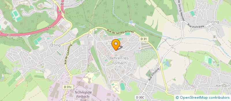 localisation de l'entreprise MONSIEUR KARIM HABCHI  BEHREN-LES-FORBACH